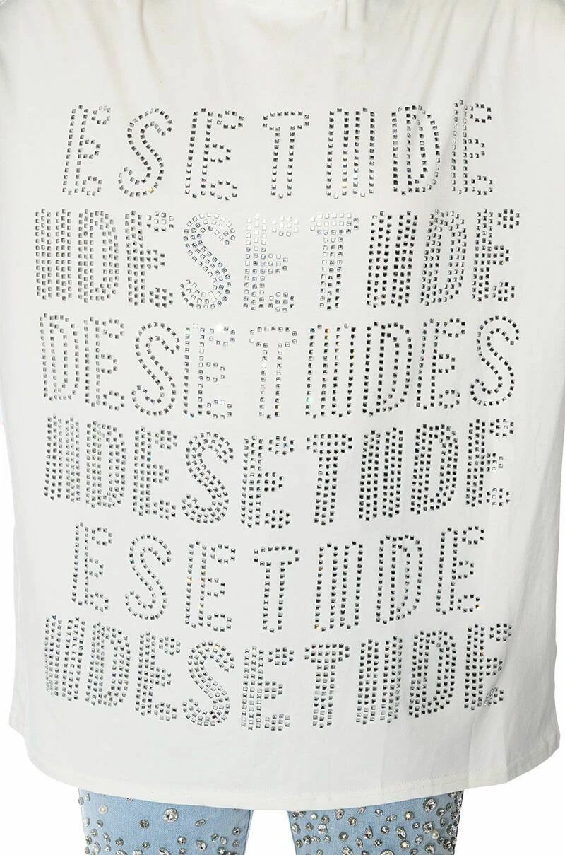 ALPHABET CITY OVERSIZED GRAPHIC TSHIRT IN WHITE - Image 5