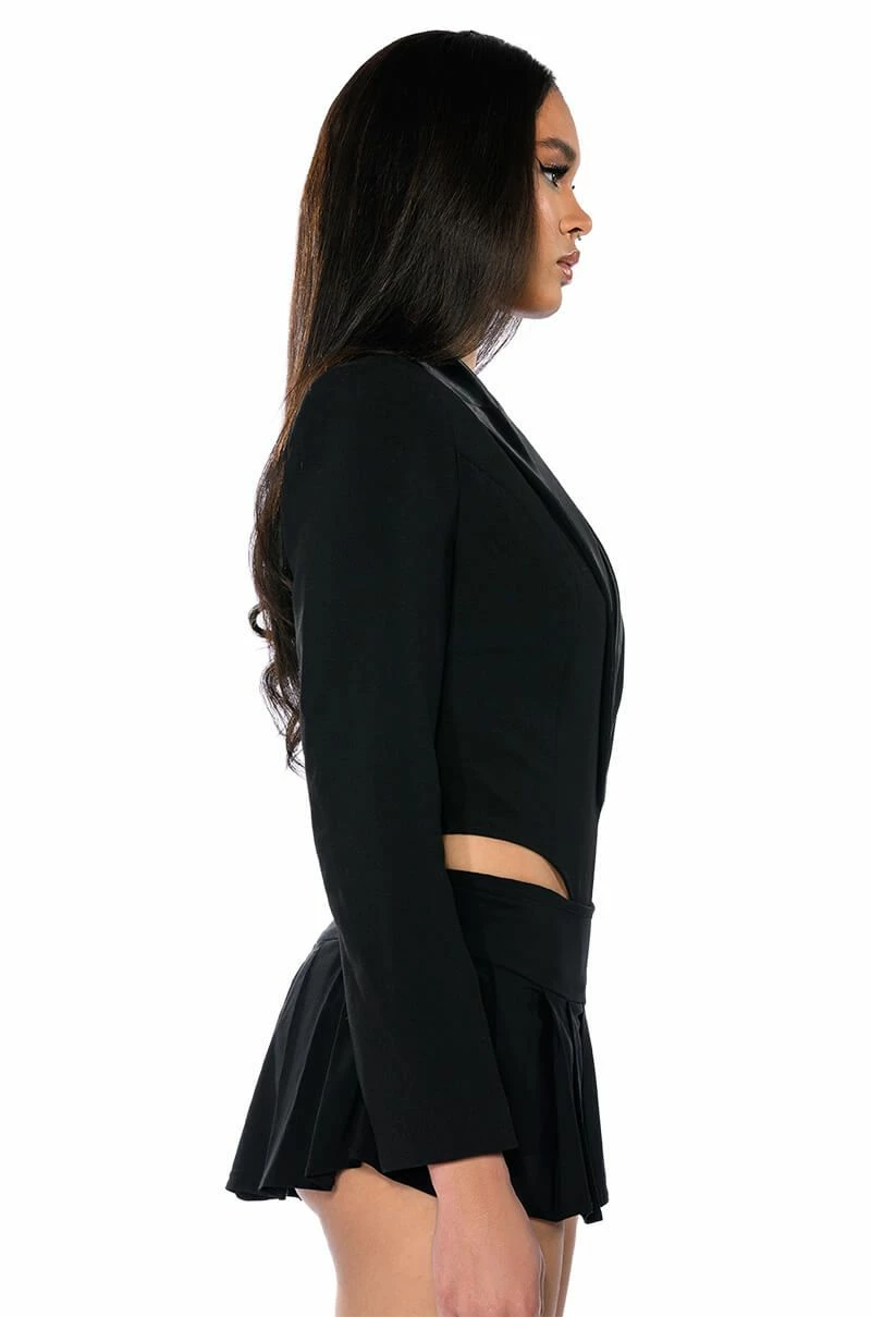 AWARD ME V NECK BLAZER BODYSUIT - Image 5