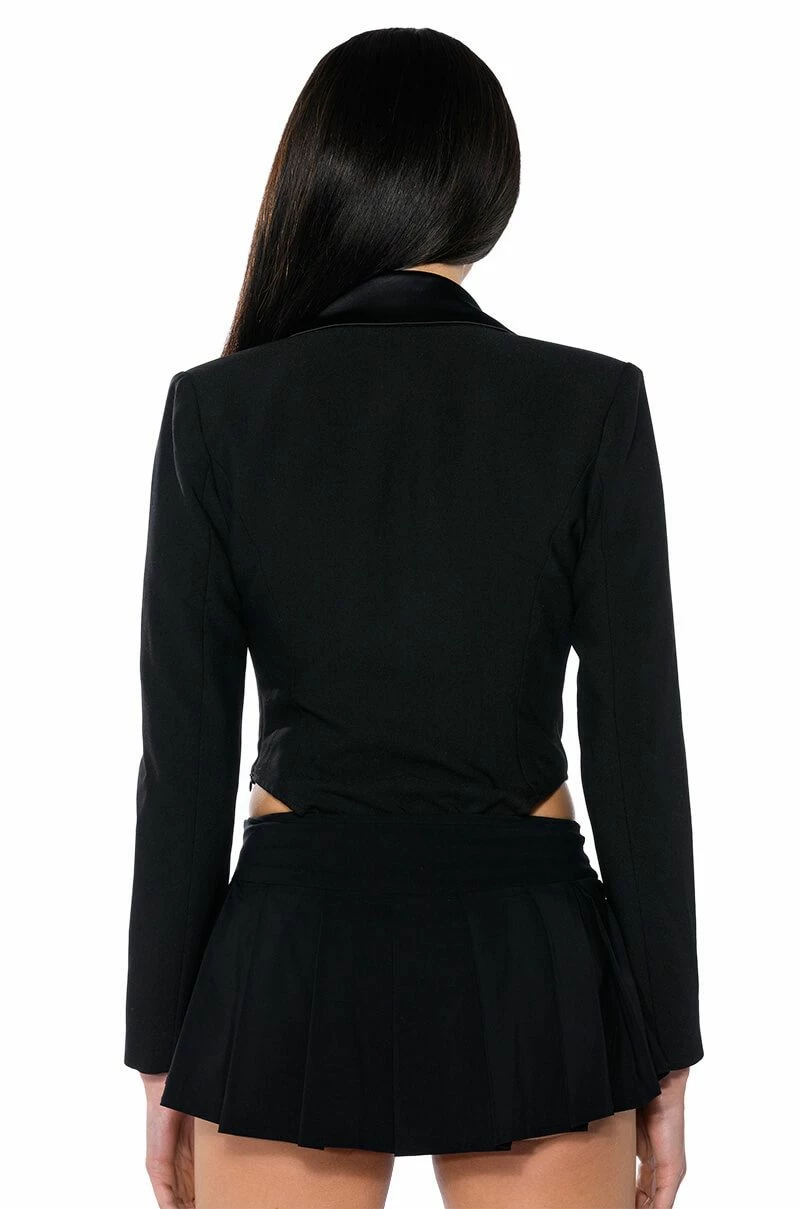 AWARD ME V NECK BLAZER BODYSUIT - Image 6