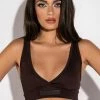 BASIC LUXE MOCHA BRALETTE