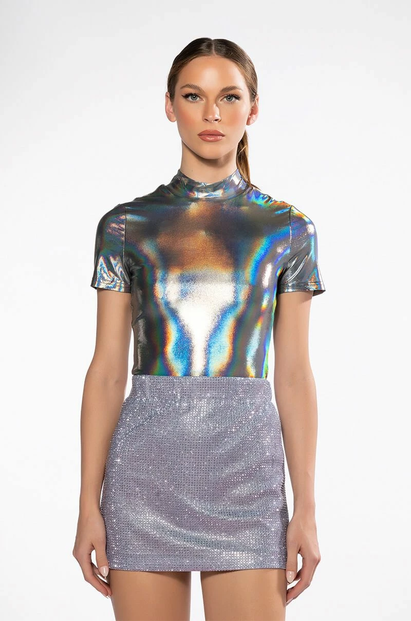 HOLO SHORT SLEEVE BODYSUIT - Image 4