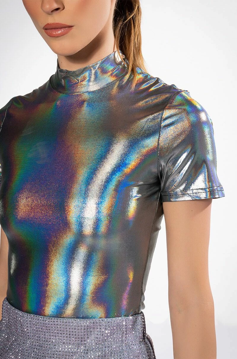 HOLO SHORT SLEEVE BODYSUIT - Image 7