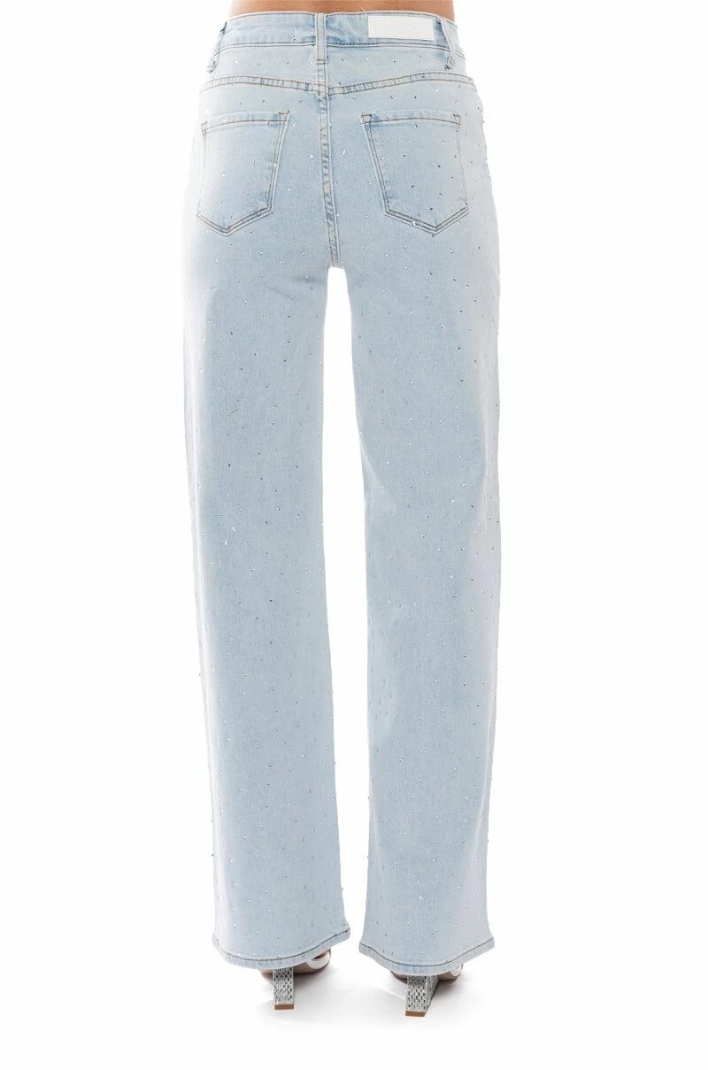 JILLIAN EMBELLISHED WIDE LEG JEANS - Image 6