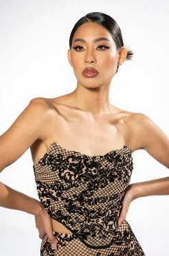 LACE LUXE CORSET TOP