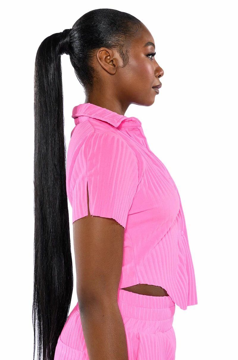 LUCY SHORT SLEEVE BUTTON DOWN - Image 5