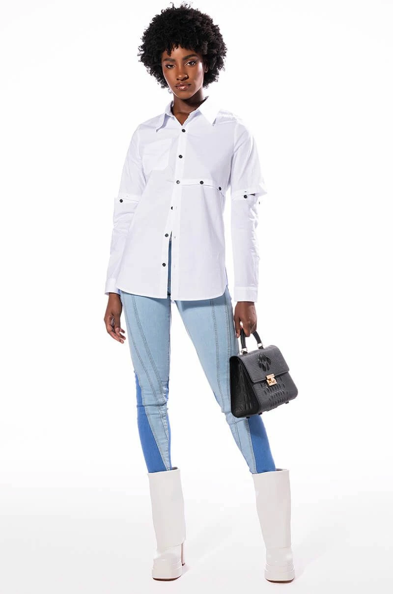 MAKE YOUR MOVE LOW RISE SKINNY JEANS - Image 2