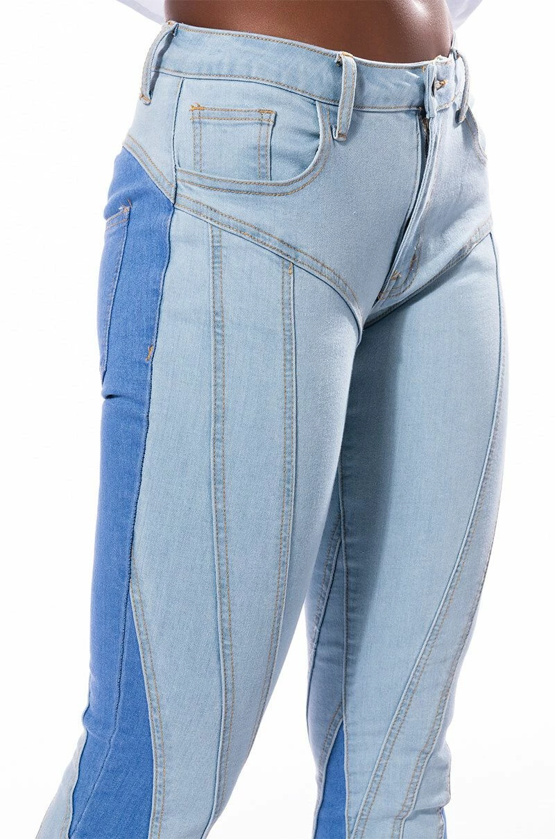 MAKE YOUR MOVE LOW RISE SKINNY JEANS - Image 6