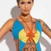 MARIPOSA CROCHET HALTER TOP