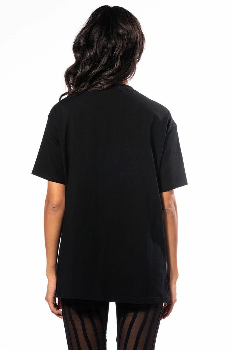 NEW RULES RHINESTONE DETAIL OVERSIZED TSHIRT - Image 6