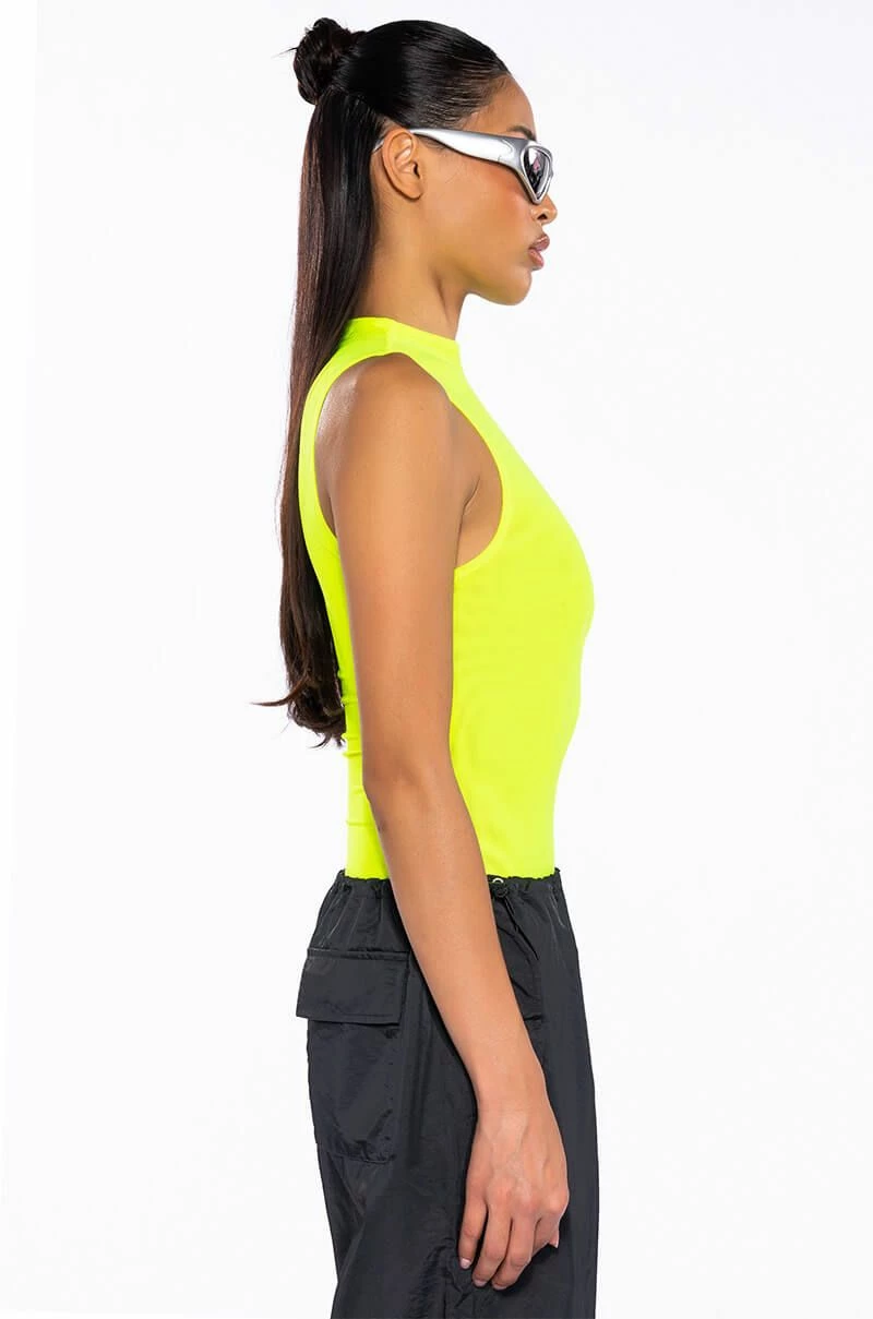 PAXTON SLEEVELESS MESH BODYSUIT - Image 5