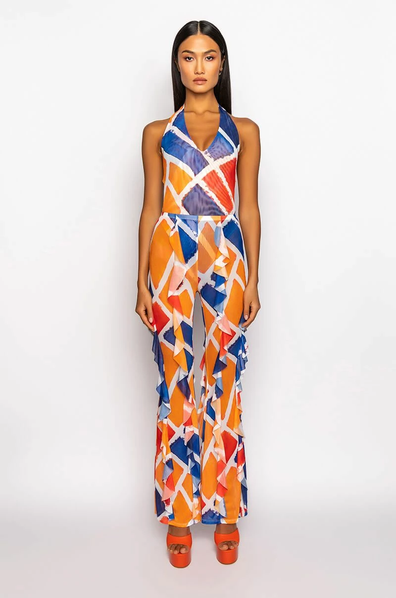 SKYART X AKIRA HALTER TOP MESH BODYSUIT - Image 14