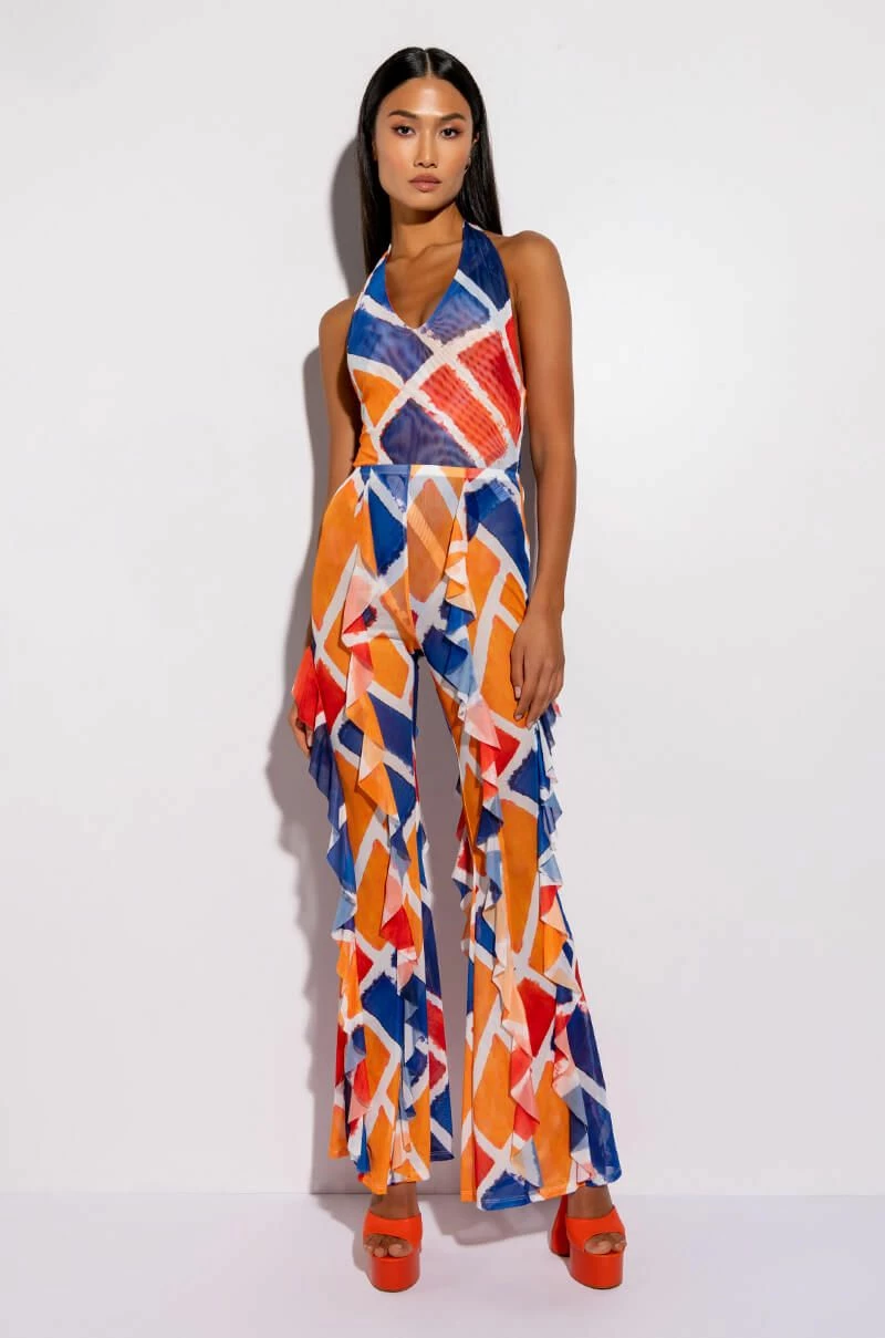 SKYART X AKIRA HALTER TOP MESH BODYSUIT - Image 7