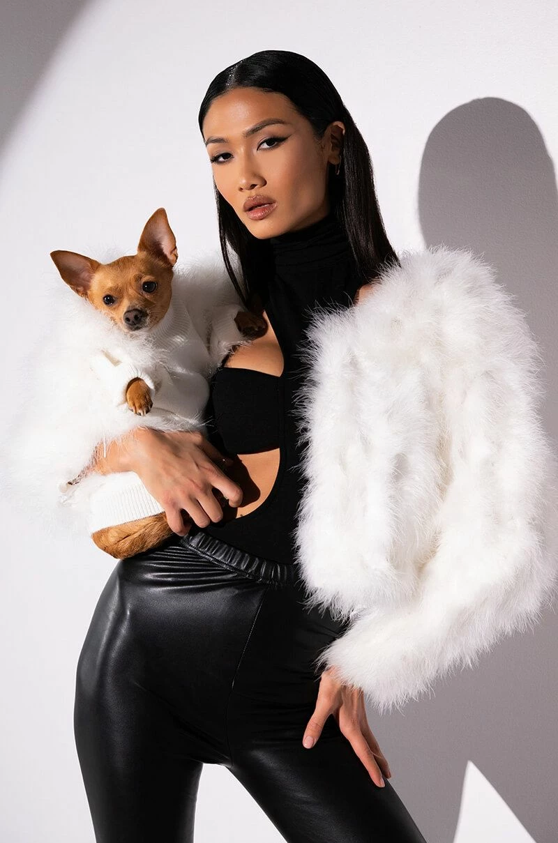 SLY CUTOUT MOCK NECK BODYSUIT - Image 8