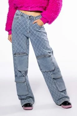 TIANNA RELAXED CARGO JEANS