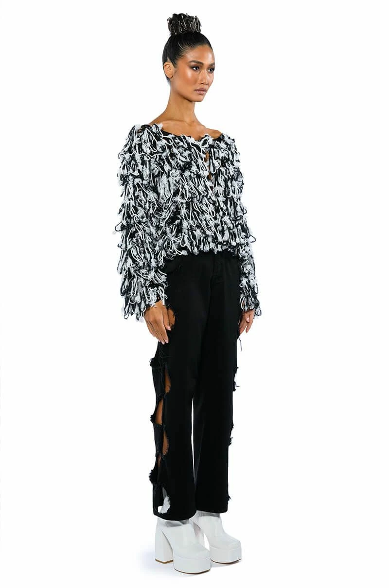 WHITLEY CUT OUT RELAXED FIT JEANS - Image 5