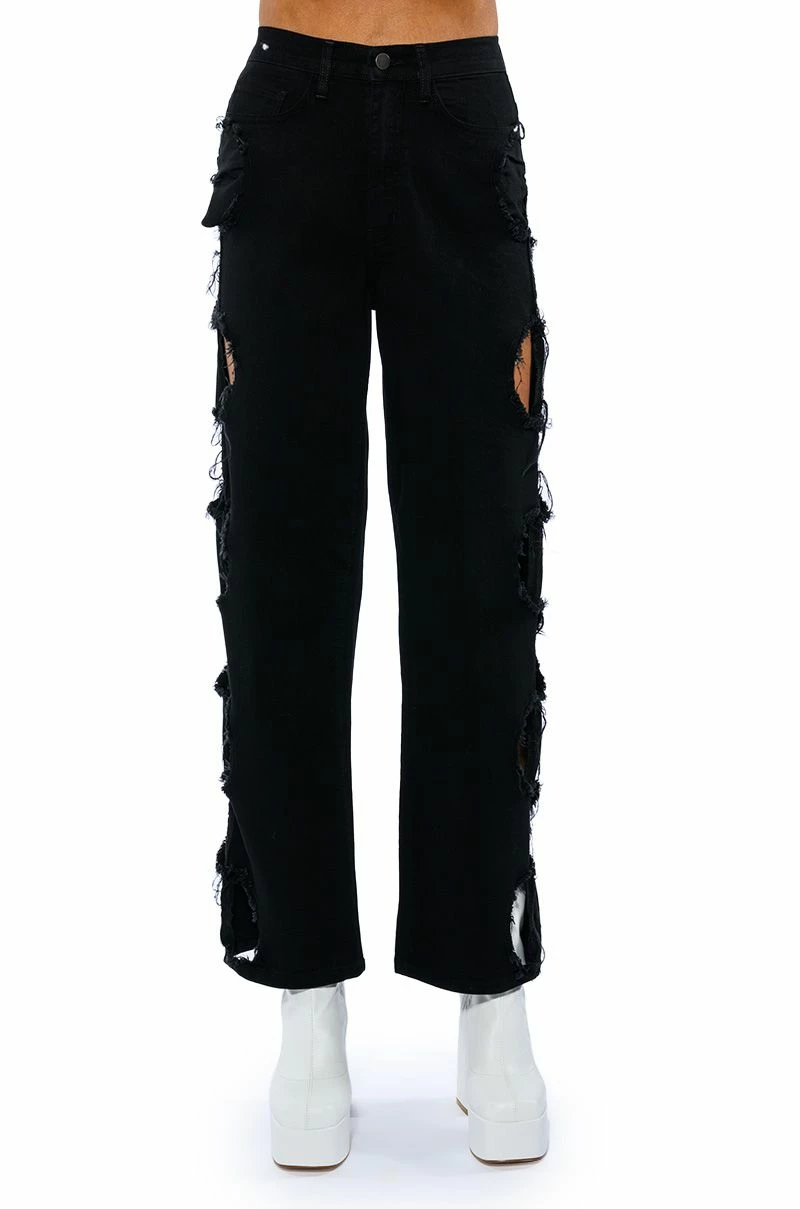 WHITLEY CUT OUT RELAXED FIT JEANS - Image 6