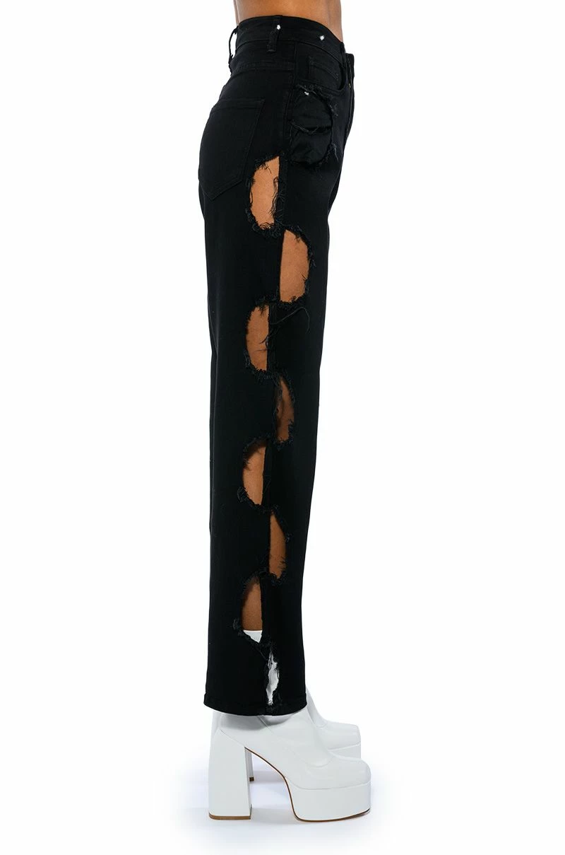 WHITLEY CUT OUT RELAXED FIT JEANS - Image 7