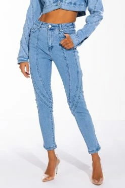 WORTH IT HIGH WAISTED SKINNY JEANS