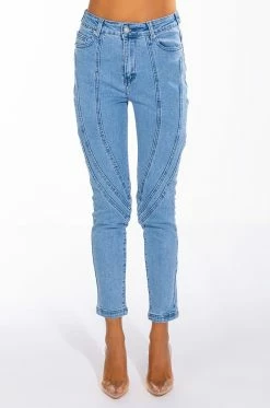 WORTH IT HIGH WAISTED SKINNY JEANS -akira shop worth it high waisted skinny jeans light blue 5 5