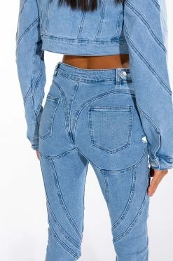 WORTH IT HIGH WAISTED SKINNY JEANS -akira shop worth it high waisted skinny jeans light blue 8 8