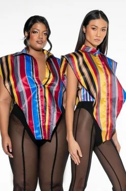 YOUR MUSE BUTTON UP BLOUSE